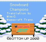 Snowboard Champions (english translation v0.90)